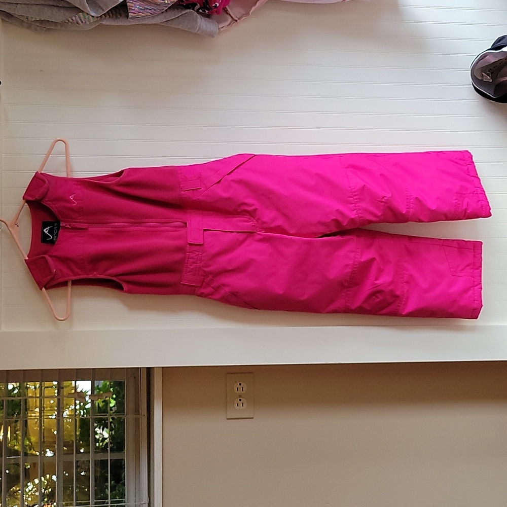 Girl's Bib Overall Snow Pants